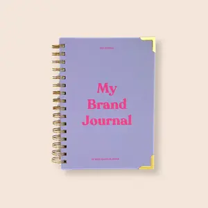 Your Brand Stationery Co (Lavender) 2025 Daily Journal Small Business Owners Entrepreneurs Work Life Balance Productivity