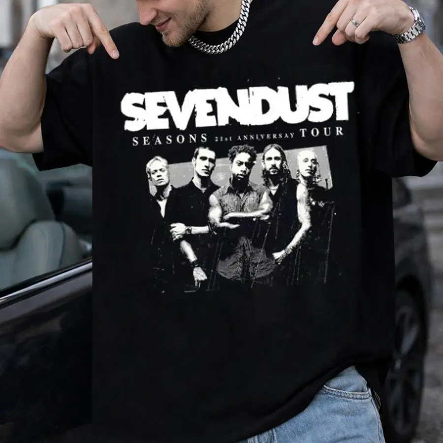 Sevendust - Season 21st Anniversary Tour 2024 Shirt Graphic T-Shirt for Men Women S to 5XL HGC07802