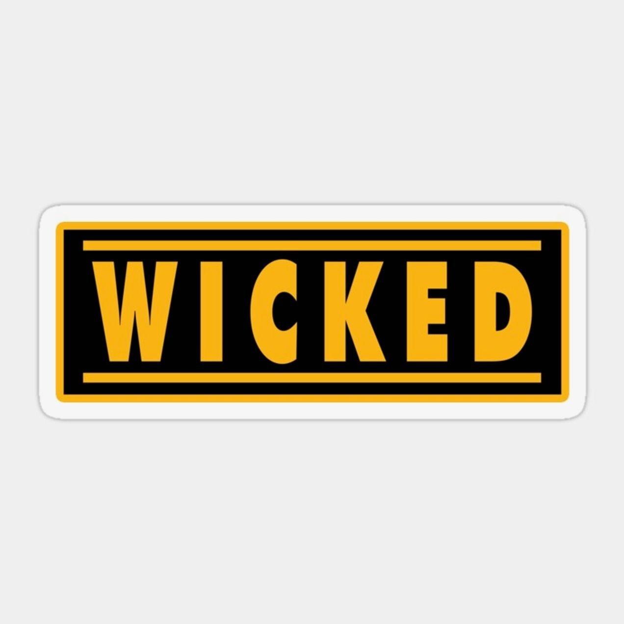 Wicked Sticker 616