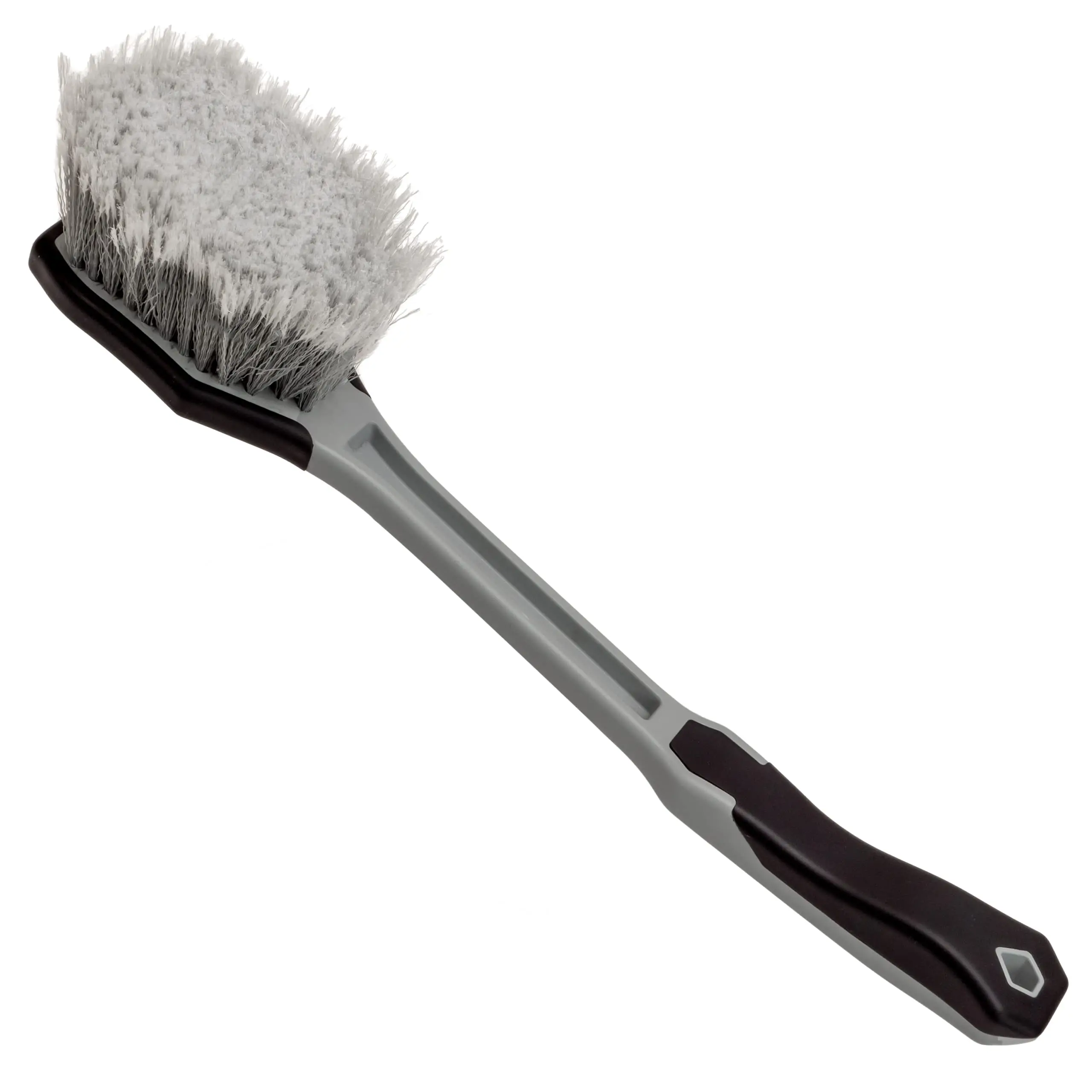 VIKING Car Wash Brush, Wheel and Fender Brush, Long Handle Tire Cleaner for Car Detailing, 16.5 Inch, Grey/Black VIKING Car Wash Brush, Wheel and Fender Brush, Long Handle Tire Cleaner for Car Detailing, 16.5 Inch, Grey/Black