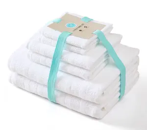 Martha Steweart Bedford Cottage White 6-Piece Cotton Towel Set