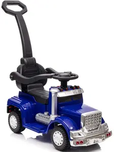 Hikiddo 3 in 1 Toddler Push Car, Kids Ride on Toy for Toddler Aged 1-3 with Handle, Music