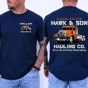 Over The Top Trucker Shirt, Hawk and Son shirt, Vintage Arm Wrestling Movie Tshirt, Classic 80s Graphic Tee, Gift For Truck Driver