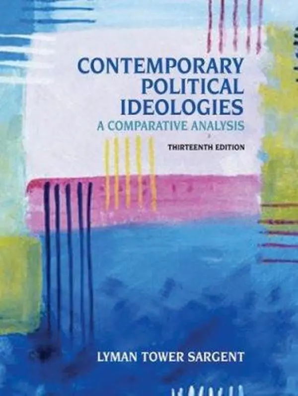 USED Book - Comtemporary Political Ideologies: A Comparative Analysis by Lyman Tower Sargent (Paperback) - english