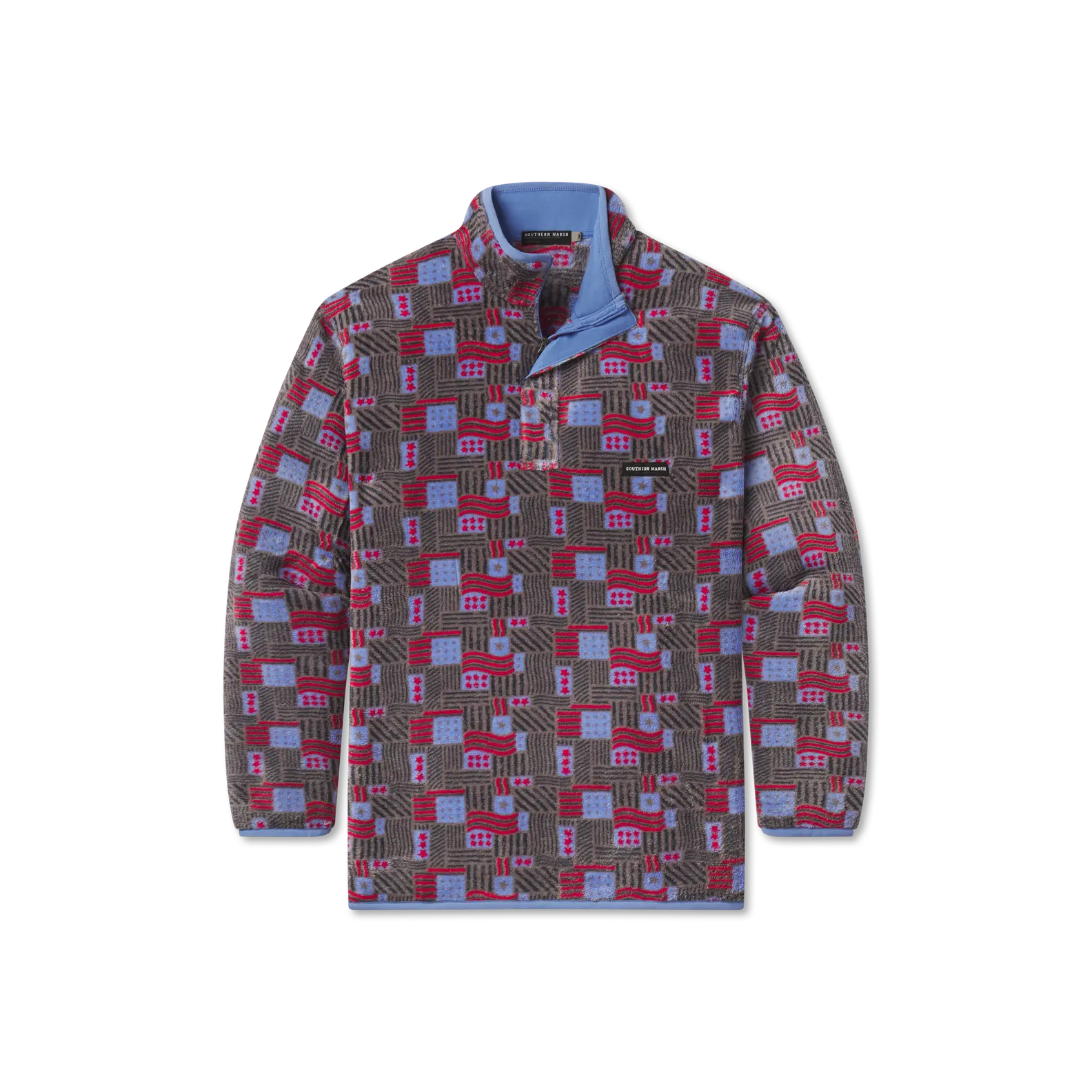 Star-Spangled Fleece Pullover