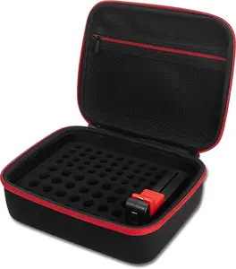 Battery Storage Case with BT-168 Tester, Holds 64 AA AAA Batteries, Portable Organizer Box for Home, Emergency, Travel - Hard Protective Case (Batteries Not Included)