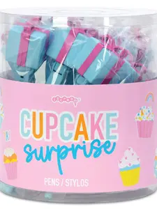 Surprise Cupcake Pen Pdq - 10 Pens