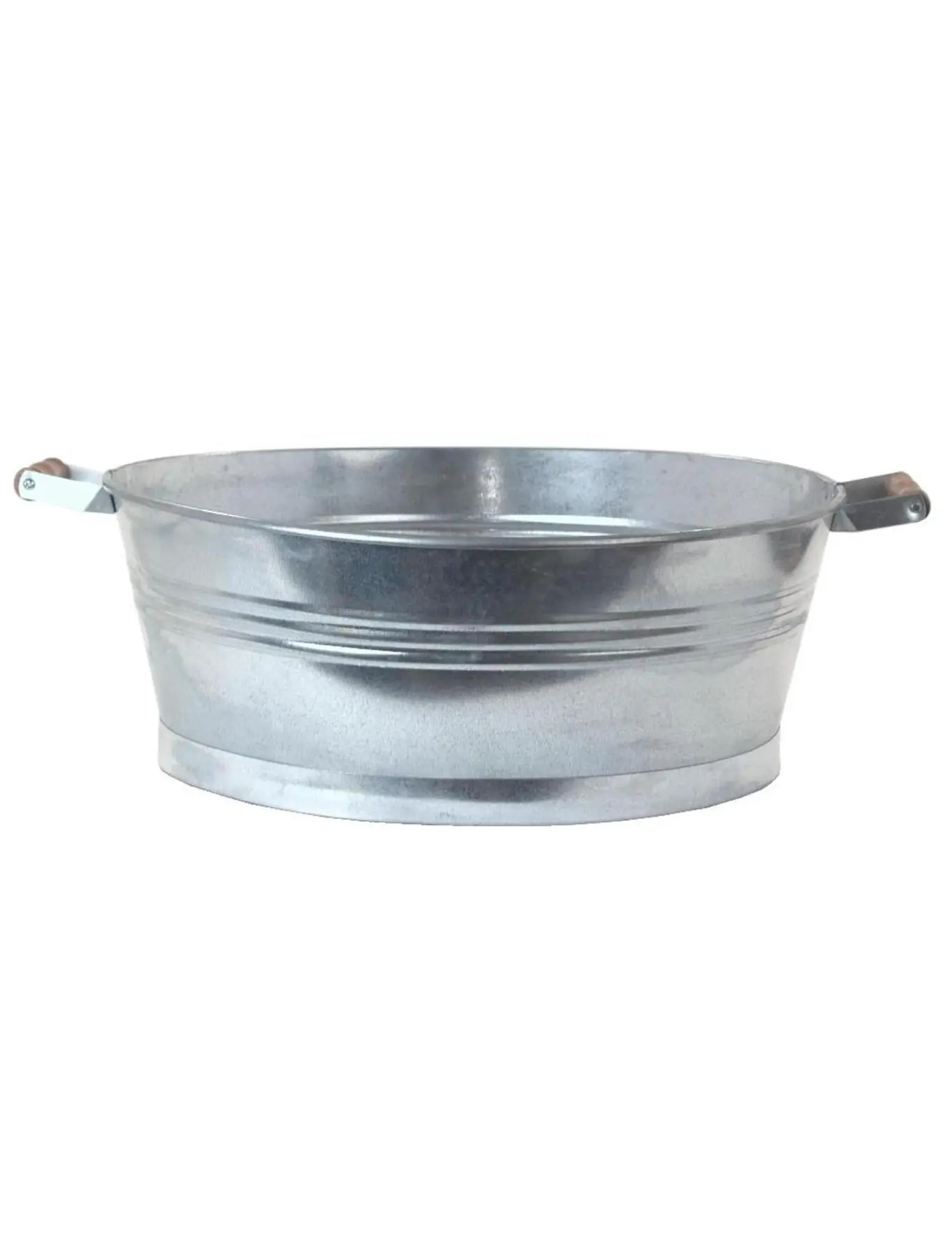 Galvanized Steel Oval Planter - Tub