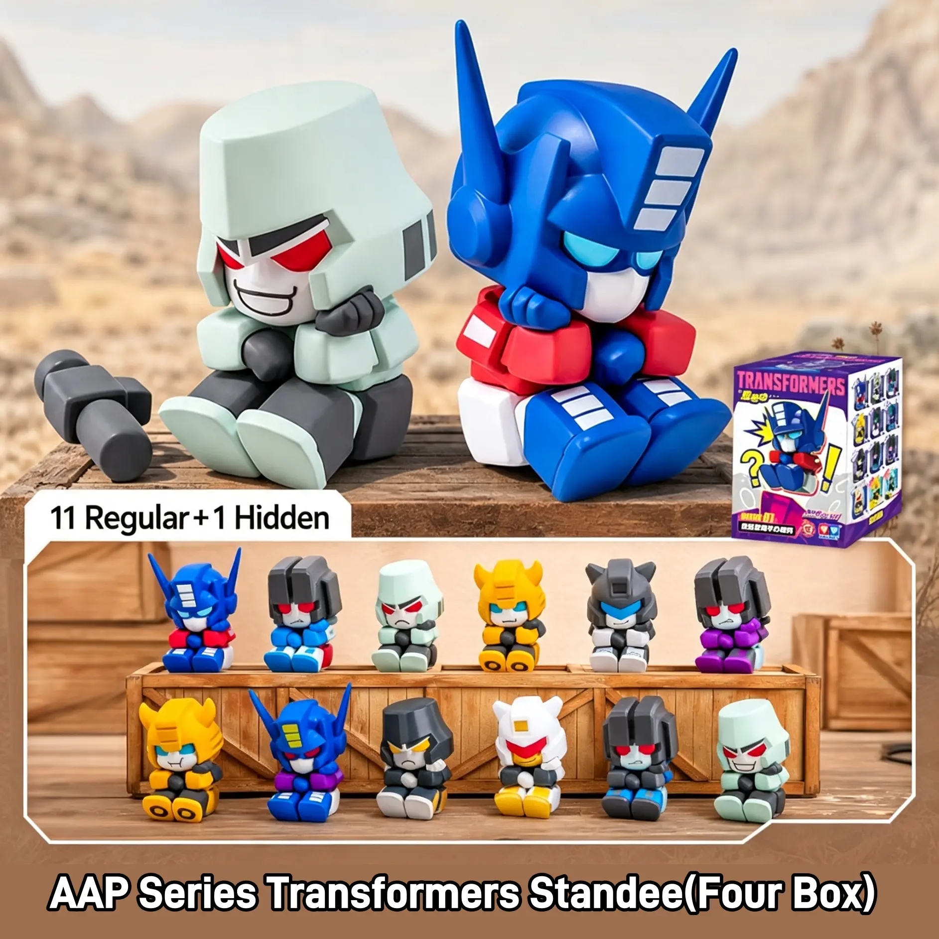 Four boxes