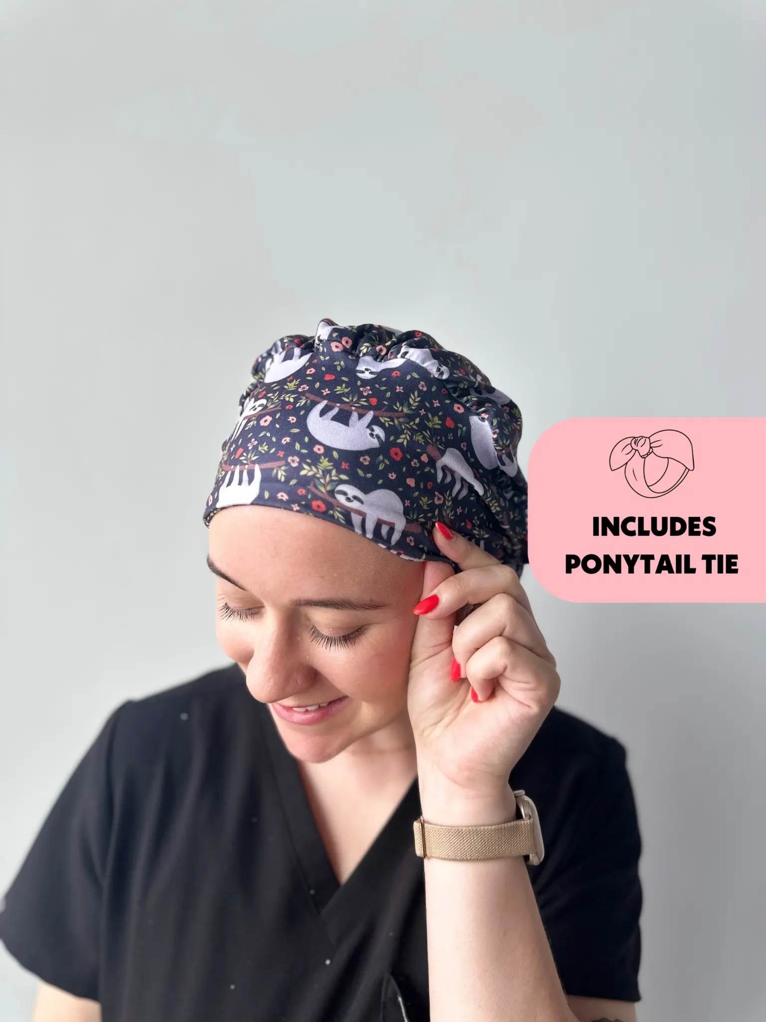 DuoStyle Scrub Hat - Sloths DuoStyle Scrub Hat - Sloths