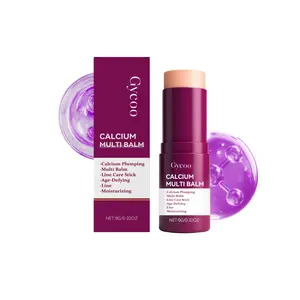 Calcium Multi Balm Stick - Calcium Volume Multi Balm, Korean Collagen Anti Wrinkle Stick, Anti-aging, Hydrating, Almond & Vitamin E for Eyes, Neck, Face