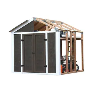 7x8 Foot Galvanized Steel Storage Shed Garage Barn DIY EZ Framing Kit EZ BUILDER