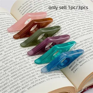 Creative Reading Page Finger Holder, 1/3 Counts Portable Thumb Page Holder, Reading Aid Tool, Book Accessories, Book Mark, Office Stationery & Supplies