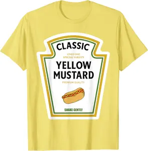 Mustard Halloween 2023 Costume Family Matching Ketchup Mayo T-Shirt - Taliyaannhun Shop 79B0CK8NHT6W
