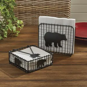Black Bear Napkin Holders