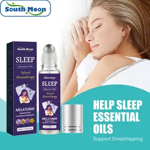 South Moon Lavender Essential Oil for Deep Sleep – Aromatherapy to Soothe Mood, Ease Anxiety & Support Relaxation