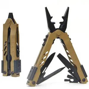 Compact Multitool Folding Pliers