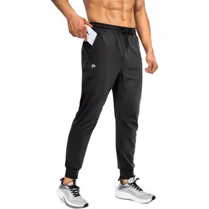 Mens Joggers with Zipper Pockets Lightweight Sweatpants for Men Pants Athletic Workout Running Track Gym