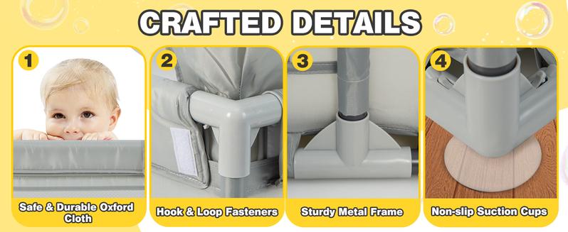 Costzon Baby Playpen, Play Pens for Kids Activity Center, Foldable Large Baby Playard for Indoor and outdoor,fathersdaygift