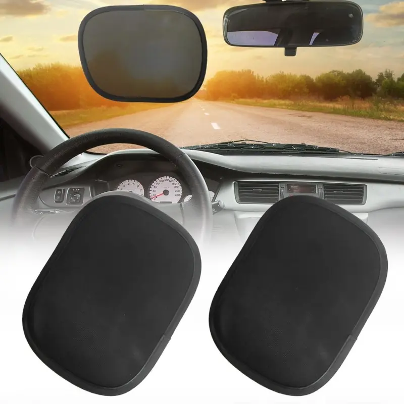 Two-Pack Summer Car Mini Sunshade, Static Film No Residue, Side Window Sunshade for Cars, Compact and Easy to Use, Perfect for Hot Weather