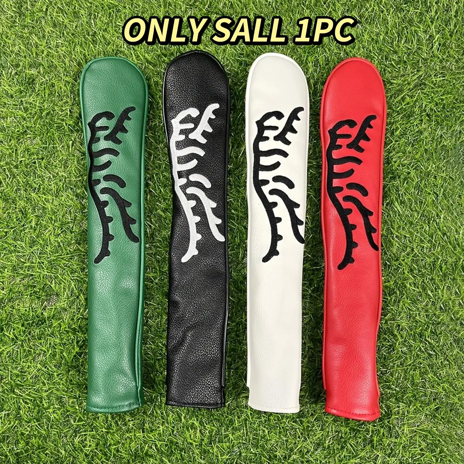 Golf Pointing Rod Cover, Direction Indicator Rod Cover, PU Positioning Rod Practice Baseball Rod Protective Hat, Golf Accessories, Golf Equipment, Golf Supply