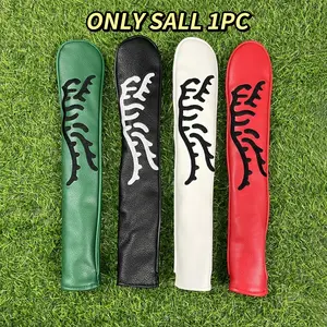 Golf Pointing Rod Cover, Direction Indicator Rod Cover, PU Positioning Rod Practice Baseball Rod Protective Hat, Golf Accessories