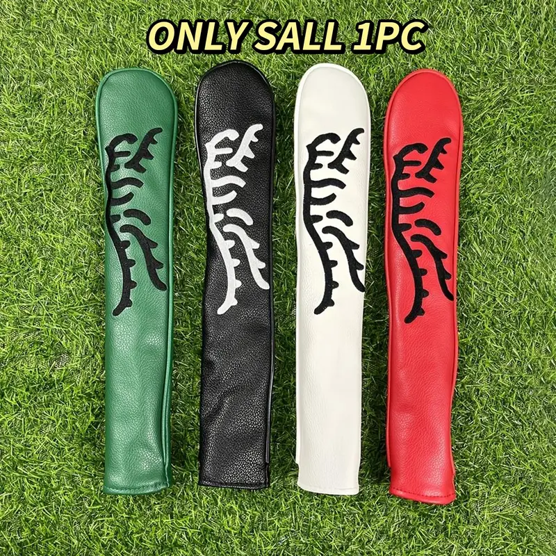 Golf Pointing Rod Cover, Direction Indicator Rod Cover, PU Positioning Rod Practice Baseball Rod Protective Hat, Golf Accessories, Golf Equipment, Golf Item