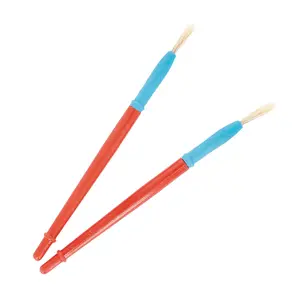 Red & Blue Jumbo Chubby Paintbrushes - 24 Pc.