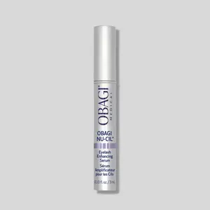 Obagi Nu-Cil Eyelash Growth Serum - Adult Eye Care Formula for All Skin Types, Promotes Thicker Lashes, Single Item