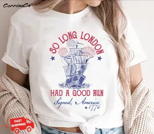 So Long London 4th of July Shirt, Fourth Of July Shirt