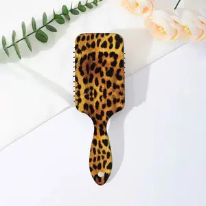 Leopard Pattern Hair Brush, Massage Comb for Scalp Care, Eco-Friendly Finishing Comb, Single Piece, No Heat Styling Tool, Grooming Brush, Hair Styling Combs