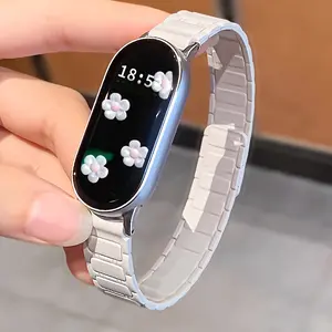 Magnetic Silicone Watch Band for Xiaomi 10/9/8, Quick Release Design, NFC Sharing, High Value & Aesthetic Smartwatch Strap, Smart Watch Accessories