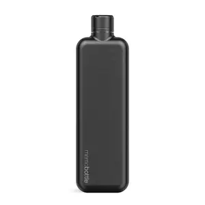 Slim memobottle (Stainless Steel) - Black