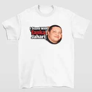 I Stand With Tanka Jahari Graphic Tee Impractical Jokers Shirt