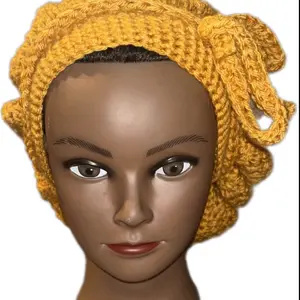 Crochet Bonnet - Knitted Headwear for Personal Use