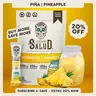 Salud 2-in-1 [Hydration + Immunity - Pineapple] Electrolytes Powder, Agua Fresca Drink Mix, Elderberry, Dairy & Soy Free, Non-GMO, Gluten Free, Vegan, Low Calorie, 1g Sugar (15 Servings)