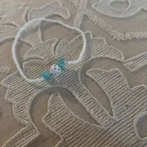 Dice and Turquoise Bracelet - Handcrafted Beaded Accessory for Everyday Wear