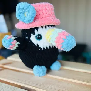 Handmade Crochet tucan