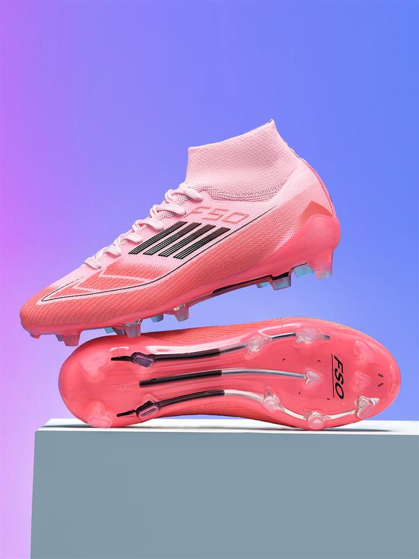 New Men's Adult Football Shoes Anti-Slip Ag Fg Long Studs Professional Competition Training Indoor Outdoor Lawn Soccer Boots Football Field Boots Soccer Cleats