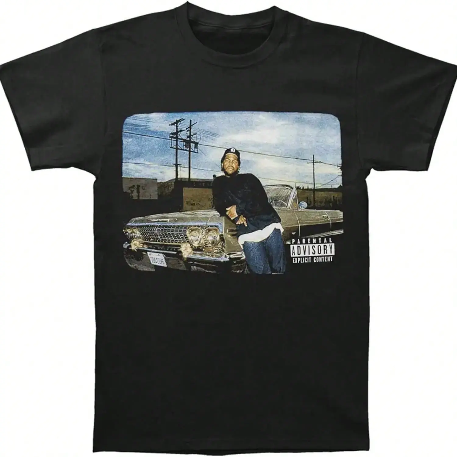 Ice Cube Mens Impala T-Shirt Black