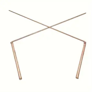 Copper Dowsing Rods (2pc Set) | Divination & Energy Sensing Tools | Intuition Guidance Rods