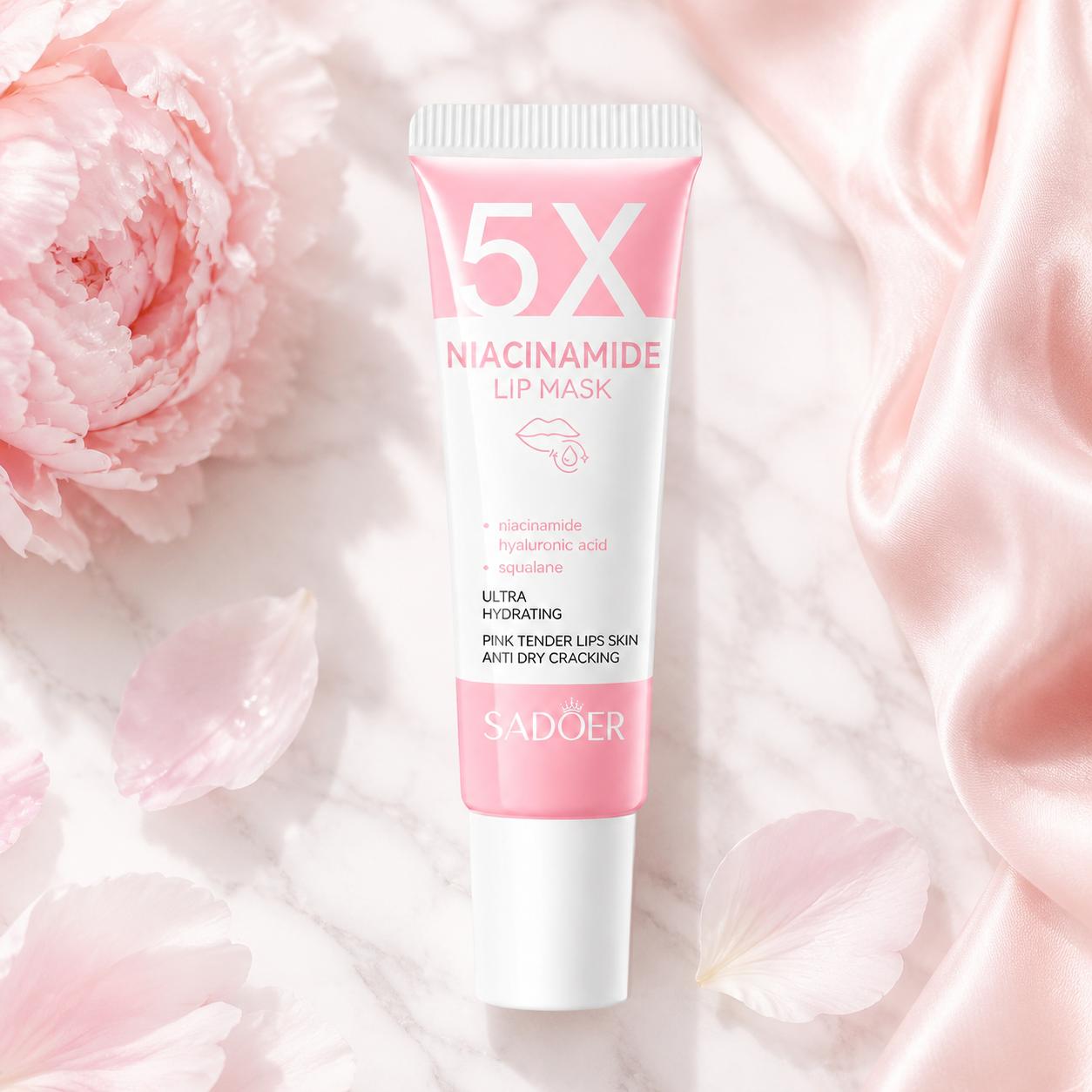 5X Niacinamide Lip Mask Hydrating & Anti Dryness Lip Care Hyaluronic Moisture Daily Gentle Hyaluronic Acid Hydrate Smooth 5X Niacinamide Lip Mask Hydrating & Anti Dryness Lip Care Hyaluronic Moisture Daily Gentle Hyaluronic Acid Hydrate Smooth
