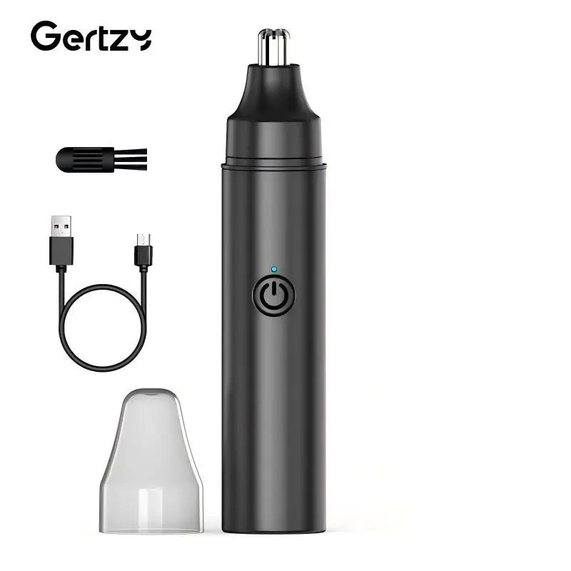 Unisex Nose Hair Trimmer Set, Usb Rechargeable Trimmer, Cordless Nose Trimmer, Nose Hair Clipper, Gentle Painless Personal Care, Hygienic Design, Perfect Gift for Valentine's Day, Christmas & Birthdays