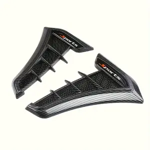 2 car simulation shark gill fender fender modification sticker, general wing car sticker modification, anti-collision protection for your car, Christmas gift for your lover's car taco vinyl side decorative cover