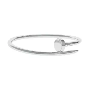 Pre-owned Cartier Juste Un Clou Bracelet Size 17