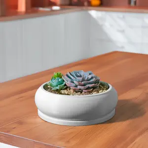 Solo Bubble, Donut Planter with Drainage