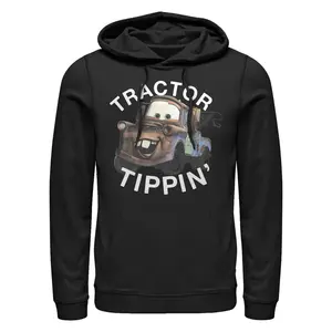 Men's Cars Mater Tractor Tippin' Pull Over Hoodie