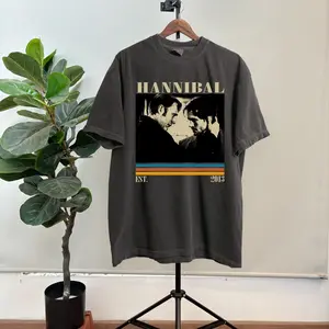 Hannibal Tv Series Shirt- Hannibal T-Shirt - Vintage Shirt - Retro Movie Shirt - Classic T-Shirt - Gift for him