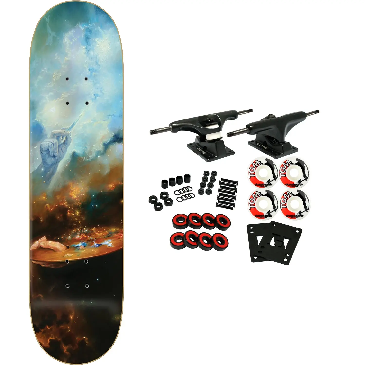 Zero Skateboard Complete Ryan Sheckler Lewandowski 3 8.5" x 32.3"