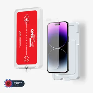 ONETIME NanoArmour for iPhone Anti-Glare Screen Protector: Dust-Free Installation, Case Friendly, Matte